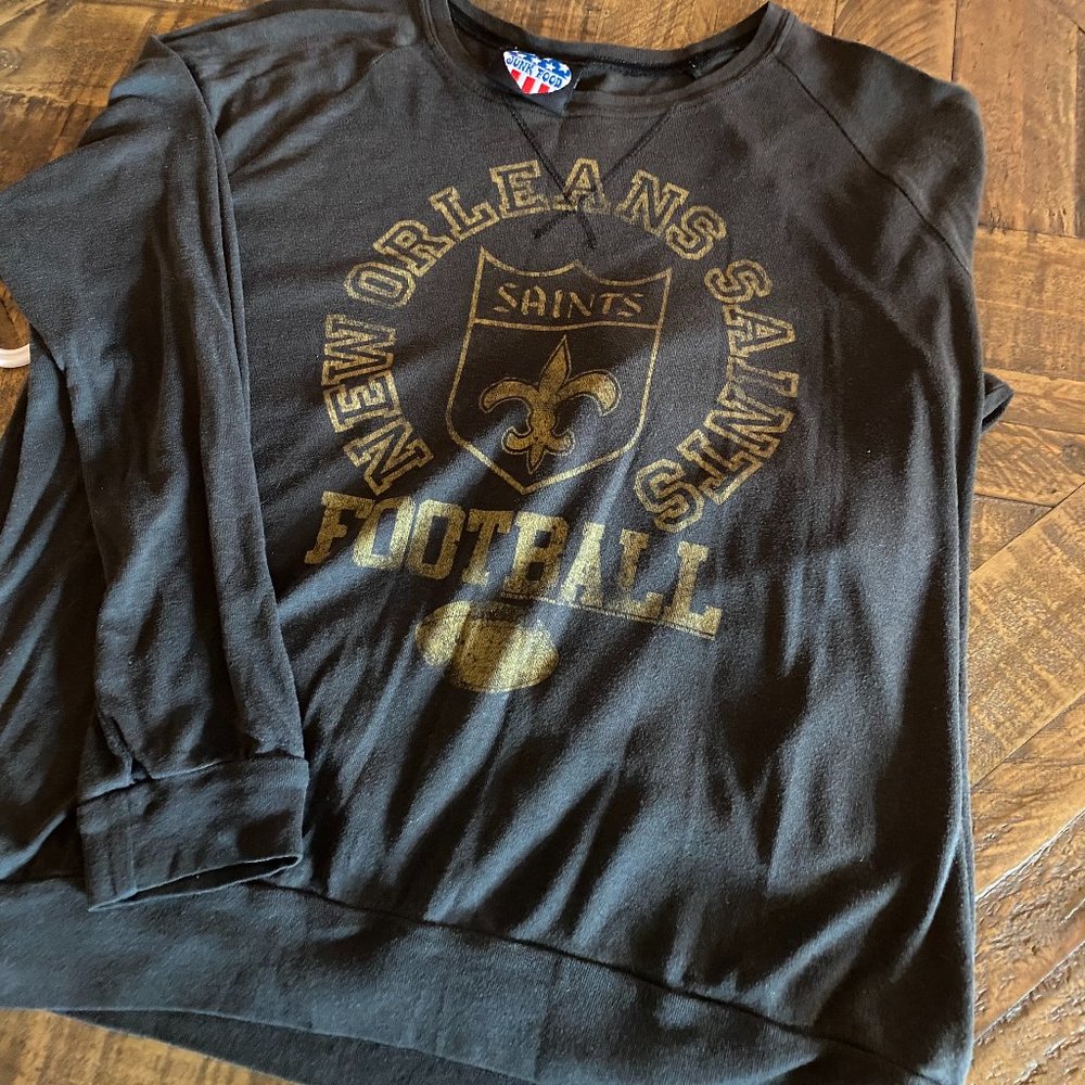 New Orleans Saints Football Lightweight Vintage Longsleeve